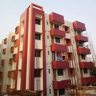 Modern multi-story building